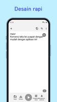 Pembaca Teks - ucapkan teks screenshot 2