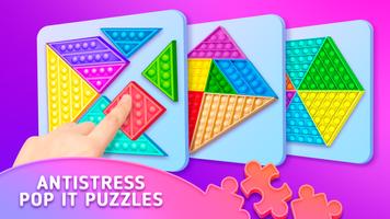 Antistress Pop It Game الملصق