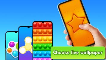 Pop-it Dalgona Live Wallpaper poster