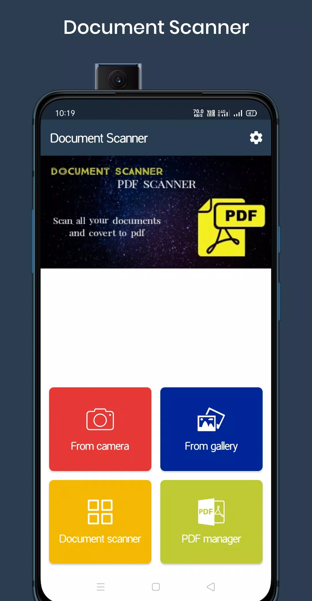 Gio Document Scanner - Made in India PDF Creator APK for Android Download