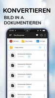 Dokument und QR-Code scannen Plakat
