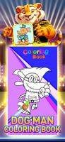 پوستر Dog Man : Coloring Book