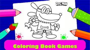 Dog Man - Coloring Book 스크린샷 2