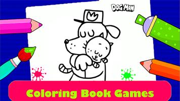 Dog Man - Coloring Book 스크린샷 3