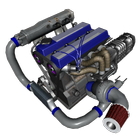 Car Engine & Jet Turbine biểu tượng