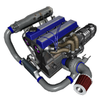 Car Engine & Jet Turbine আইকন