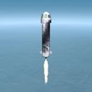 Space Blue Launch Rocket APK