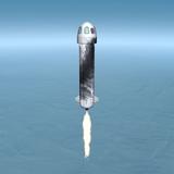 Space Blue Launch icono