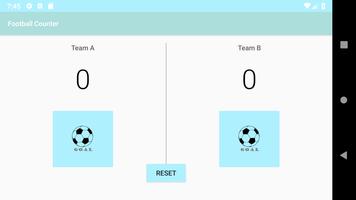 Football Score Counter capture d'écran 2