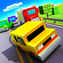 Blocky Highway: Traffic Racing APK