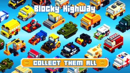 Blocky Highway скриншот 14