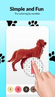 برنامه‌نما Dog Pixel Art Paint by Numbers عکس از صفحه