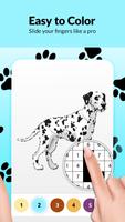 Dog Pixel Art Paint by Numbers syot layar 2