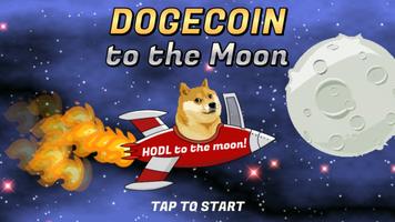 Doge To The Moon poster