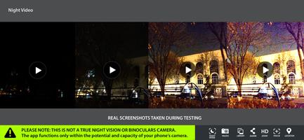 Night Capture Amplifier Video capture d'écran 3