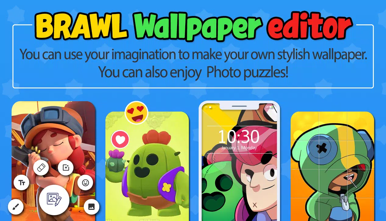Brawl HD LIVE Wallpaper-BS Wallpaper Editor Puzzle APK for Android Download