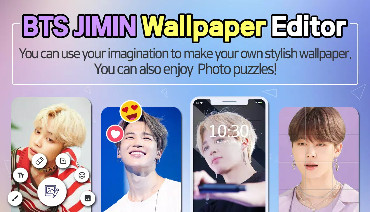 BTS JiMin HD Live Wallpaper-BTS Photo Editor APK for Android Download
