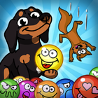 Crusoe Squeaky Ball Bubble POP أيقونة