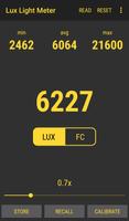 Lux Light Meter اسکرین شاٹ 1