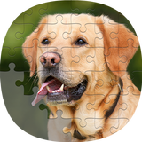 Jeux de puzzle de chien icône