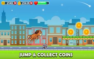 Endless Dog Run - Running Game captura de pantalla 1