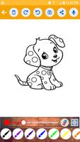 Dogs Coloring Pages For Kids تصوير الشاشة 3