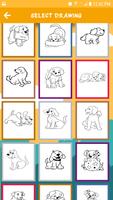 Dogs Coloring Pages For Kids ภาพหน้าจอ 2