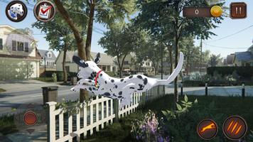 Simulateur de chien dalmatien Affiche