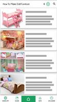 How To Make Doll Furniture Poster