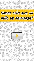 Sabes más que un niño de primaria? الملصق