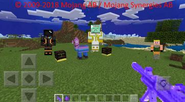 FORNITE MOD FOR MCPE Plakat