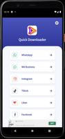 Quick Downloader تصوير الشاشة 1