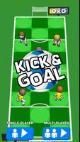 Kick and Goal: Football Cup Poster