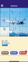 Airplane Lovers Puzzle plakat