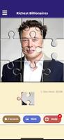 Richest Billionaires Puzzle poster
