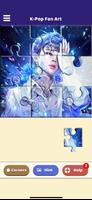 K-Pop Fan Art Affiche