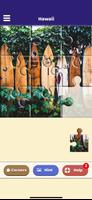 Hawaii Sightseeing Puzzle poster