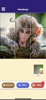 Monkey Love Puzzle الملصق