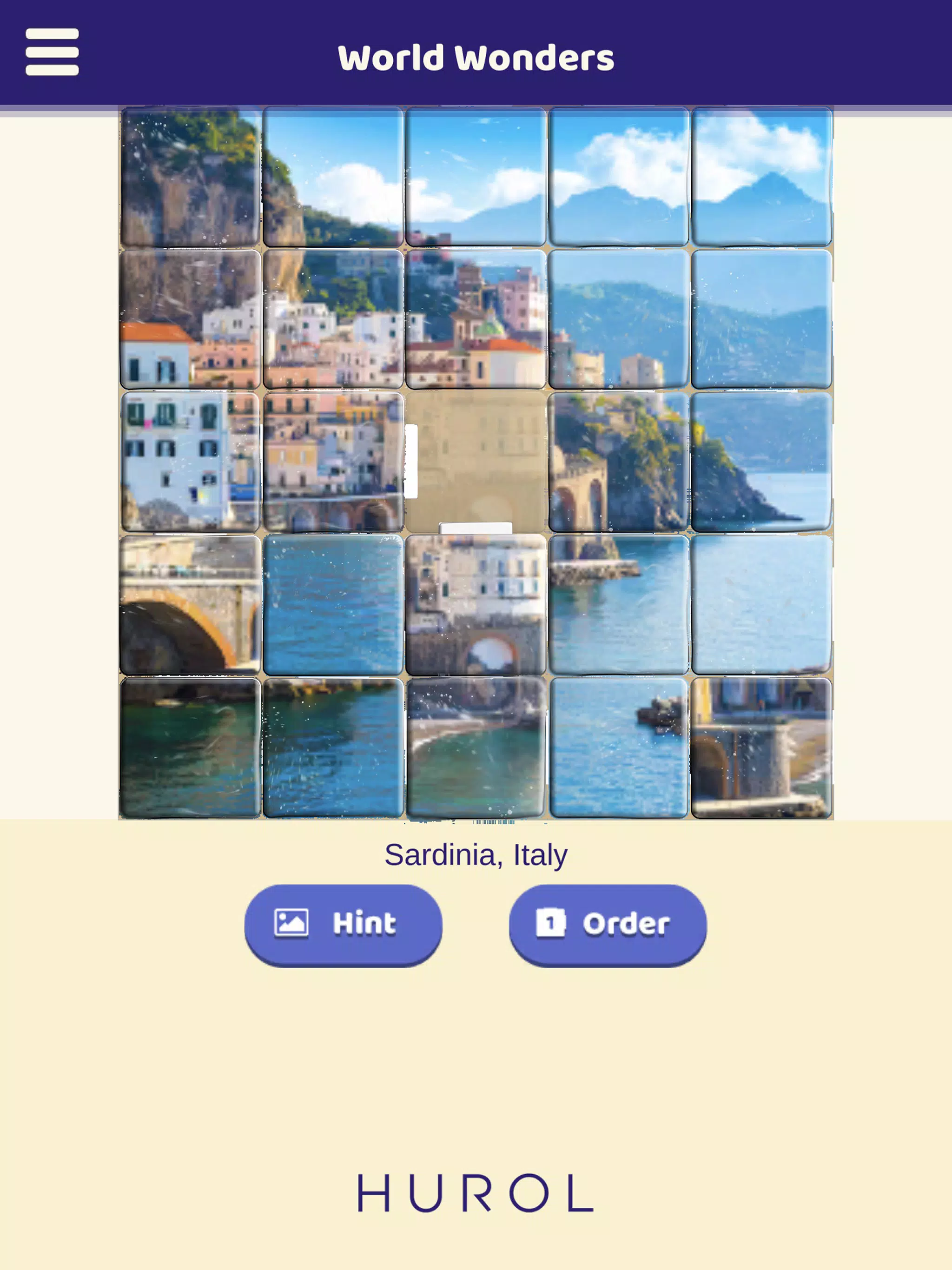 World Wonders Sliding Puzzle