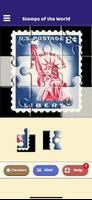 Stamps of the World Puzzle poster