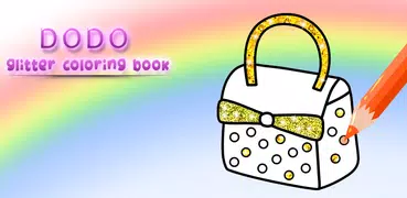 Glitter Handbags Coloring Book