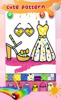 Glitter Handbags Coloring Book capture d'écran 2