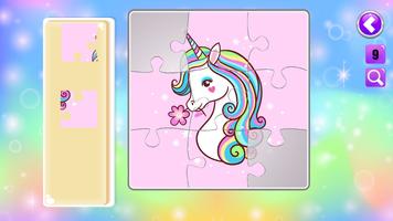 Toddler Jigsaw Puzzle Unicorn capture d'écran 2