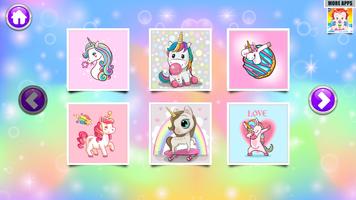 Toddler Jigsaw Puzzle Unicorn poster
