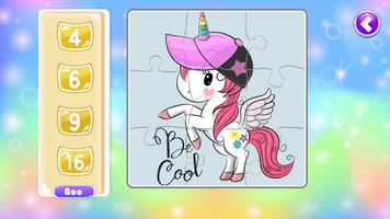 Toddler Jigsaw Puzzle Unicorn screenshot 3