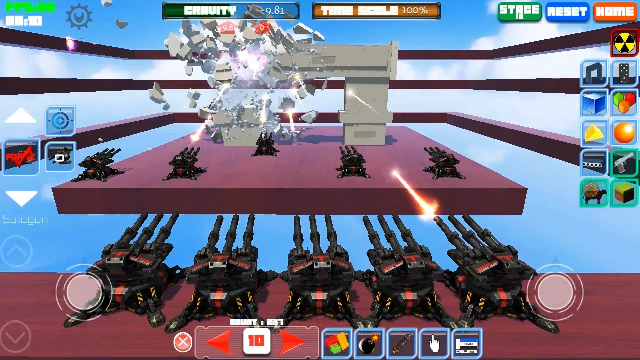 CUBE Physics Simulation