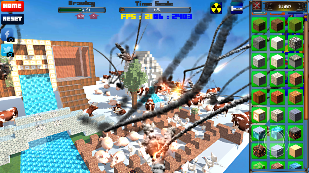 無料で物理演算シミュレーター Cube Physics Sim Apkアプリの最新版 Apk3 2 0をダウンロードー Android用 物理演算シミュレーター Cube Physics Sim Apk の最新バージョンをインストール Apkfab Com Jp