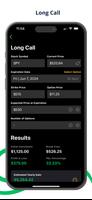 Options Trading Calculator تصوير الشاشة 2