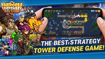 Heroes Defense: Attack Zombie poster