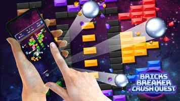 Bricks Breaker Crush Quest постер